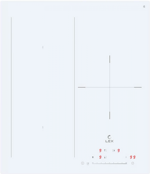 Электрическая варочная панель Lex EVI 431A WH