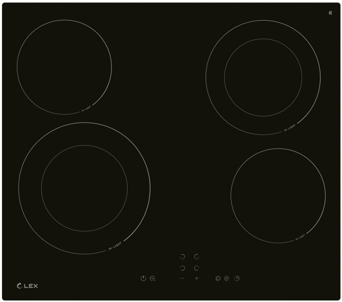 Электрическая варочная панель Lex EVH 642A BL